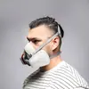 Máscara de gas 6200 para protección contra formaldehído, pintura en aerosol bioquímica y uso en minas de carbón, con filtro de algodón para polvo para protección