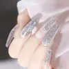 Rede nova lantejoulas para nail art fragmentos coloridos a laser céu estrelado irregular celofane pó glitter pó glitter atacado
