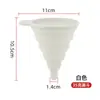 Embudo Dispensador Pequeño de Silicona Mini Antifugas Plegable Almacenamiento Cosméticos Embudo para Vino