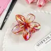 YHJ accesorios para el cabello europeo y americano nuevo clip de huevo de colores clip de flor pinza de tiburón para mujer tocado de vacaciones en la playa