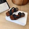 Nuevas Sandalias de Cuña de Verano Yuanlitong para Mujer, Sandalias Planas de Alto Nivel y Elegantes Estilo Hada para Mujer, Versátiles para Uso en Exteriores