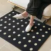 Felpudo moderno minimalista de alta gama para entrada, alfombra antideslizante resistente al desgaste para recibidor de casa, alfombrilla para dormitorio y estudio