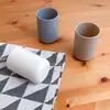 Copo de Dente para Casal Copo de Boca Copo Simples para Gargarejo Estilo Japonês Copo de Dente para Banheiro Copo de Escova de Dente Copo Simples de Escova de Dente
