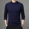 Nuevos Suéteres de Invierno para Hombre, Suéteres Juveniles para Hombre de Cuello Alto Medio Ajustados de Color Sólido Tejidos, Venta Directa de Fábrica, Dropshipping Disponible