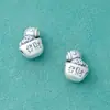 2026 Hazte Rico Joyería Retro Plateada Plata Pura 999 Caballo Pequeño Accesorios DIY Hechos a Mano Colgante Accesorios del Año del Caballo Caballo del Zodiaco