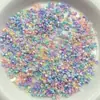 Resina cerca de 3,5 mm flores pequenas tridimensionais arte de unha feita à mão cola de gota pulseira joias diy acessórios acessórios materiais