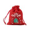 Bolsas de Dulces Navideños y de Año Nuevo al por Mayor en Stock, Bolsas de Arpillera Navideñas, Bolsas para Manzanas, Empaques, Bolsas de Regalo para Nochebuena, Almacenamiento