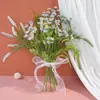 Ramo Pequeño, Flor Artificial, Decoración de Flor Artificial, Flor de Rosa Artificial, Decoración de Flor Artificial, Flor Biónica, Flor de Plástico, Flor Decorativa