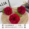 Borboleta Colorida de 3 Cabeças Peônia Flor Artificial Produto Acabado para Decoração de Casamento Arranjo de Flores Fabricante de Alto Padrão Atacado