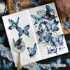 Pacote de Adesivos Infeelmepet Série Borboleta Álbum Decoração Caderno Borboleta Dourada 15 Peças em 4 Estilos