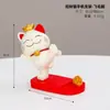 Novo Gato da Sorte Presente de Ano Novo Decorações Decorativas para Mesa de Computador de Escritório Presente Brinquedo da Moda Fofo Xiao Mao