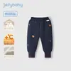 Leggings de Invierno para Niñas, Dulces y Lindos, Forrados de Felpa, Cortavientos, Estilo Jogger, Ropa Exterior de Otoño e Invierno, Pantalones de Bebé, Pantalones Calientes para Niños