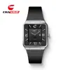 CHAXIGO Reloj Cuadrado de Moda para Hombre Reloj Casual Simple para Hombre Reloj de Cuarzo Simple Impermeable Reloj de Pulsera para Hombre