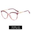92380 nova moda flat mirror mulheres tr90 anti-azul óculos UV400 anti-ultravioleta armação de óculos mulheres