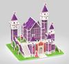 Quebra-Cabeça Estéreo 3D para Crianças Pequenas Brinquedos Educativos Montagem em Papel Castelo Avião Modelo de Carro DIY Feito à Mão