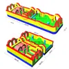 Castillo Inflable Ciudad de Entretenimiento Infantil Equipo de Diversión Barrera de Tierra Inflable Grande en stock Se vende a Bajo Precio