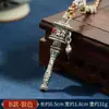 Pendente de roda de ouro Xizang Joia pingente liga seis caracteres mantra pequena mão girar cilindro de ouro pingente de carro três