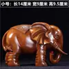 Ornamentos de Elefante Madeira Maciça Esculpida Par de Armários de Vinho de Entrada Fortune de Alto Nível Sala de Estar Casa Elefante Auspicioso Escritório Mogno Sândalo