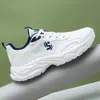 Zapatos deportivos de un paso de aumento, malla transpirable, casuales, zapatos de papá, suela suave, zapatos individuales, dropshipping transfronterizo