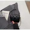 Cadena de Diamantes Retro Otoño Temprano 2025 Nueva Tendencia de Moda Color Sólido Elegante Bolso Pequeño Cuadrado de Hombro Cruzado