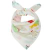 Toalla Cuadrada de Gasa de Algodón de Bambú de Doble Capa de 60 cm Toalla Facial para Bebé Pañuelo Toalla de Baño para Bebé Toalla para Recién Nacido