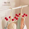 Gancho Giratorio de Seis Garras Gadget para el Hogar Perchero Multifuncional Almacenamiento Simple de Ropa Interior Armario de Dormitorio de 360 Grados