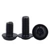 Tornillos de Máquina Phillips de Cabeza Redonda Negros con Arandela M1.4~M6 en Stock al por Mayor, Tornillos Phillips Ranurados PWM Estándar de Guangdong