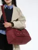 Bolsa de Axila 2025 Novo Estilo Transfronteiriça para Mulheres, Estilo Retrô, Simples e Fashion, Grande Capacidade, Bolsa de Ombro, Bolsa de Mão, Bolsa Transversal