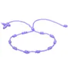 Pulsera de Amistad Popular Cruzada Cuerda de Mano de Amistad Padre-Hijo Hombres Mujeres Jóvenes Año del Zodiaco Cuerda Roja Adorno de Mano de Cruz