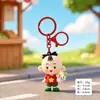 Chaveiro Tutu Orelhas Grandes Desenho Animado Boneca 3D Fofa Chaveiro de Mochila Requintado Figura de Anime Pingente Pequeno