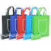 Bolsa de compras plegable, bolsa de mano de tela no tejida, bolsa ecológica personalizada, bolsa de regalo promocional, bolsa publicitaria de gran capacidad, bolsa portátil