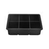 Atacado de fábrica cubo de gelo quadrado de silicone 6 grades cubo de gelo de silicone 6 grades Molde de cubo de gelo cubo de gelo de silicone doméstico