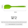 Espátula de Silicone Colorida Multifuncional Grande Espátula de Creme Espátula de Silicone Doméstica Espátula de Silicone para Assar Atacado