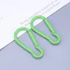 Mosquetão Colorido em Formato de Cabaça Conector para Mochila, Gancho Pingente de Chaveiro Colorido Pintado, Decoração de Bolsa DIY