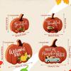 Adornos de Madera para el Día de Acción de Gracias Venta Caliente Transfronteriza Adornos de Escritorio Decoración para Fiestas Navideñas en Casa Productos de Madera con Forma de Calabaza