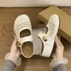 Zapatos Mary Jane de Plata Tejidos a Mano, Modernos y Elegantes para Mujer, Mocasines Cerrados de Verano 2026 Nuevos para Mujer