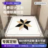 Cabina de Ascensor Piso PVC Alfombra Específica para Ascensor Felpudo Logo Personalizado Mármol de Imitación Resistente al Desgaste Impermeable