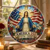 Ornamentos de Acrílico para Janela com Quebra-Cabeça para Celebração do 250º Aniversário