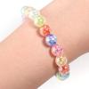 Cuentas de palomitas de maíz acrílicas de color claro, con agujero recto, grava, hielo y grietas, para hacer tú mismo, joyería, tocados con cuentas, pulseras
