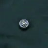 Plata de Ley S925 Separadores de Encaje Cuentas Redondas Joya Sueltas Pulsera de Perlas Pulsera Trenzada de Cuerda DIY Accesorios