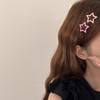 Presilhas de Cabelo Estrela Coloridas para Meninas, Presilhas para Franja Lateral, Presilhas de Cabelo Pequenas, Presilhas Bb, Novos Acessórios de Cabelo Infantis Fofos 2024