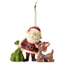 Pingente Rena Pelo Verde Peculiar Decoração de Natal Novo Ornamento de Acrílico Árvore de Natal Transfronteiriço