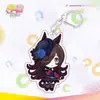 Llavero Colgante de Acrílico Cross-Border Uma Musume Pretty Derby Colgante de Mercancía de Anime para Mochila de Estudiante