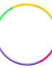 Aro de Hula Hoop Infantil Desmontável Suprimentos Esportivos para Adultos Equipamento de Fitness Plástico Ginástica Aro de Hula Hoop Atacado