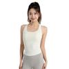 Nuevo Sujetador Deportivo para Mujer a Prueba de Golpes para Correr Acanalado Fitness Halter Hermoso Sujetador de Espalda Top Chaleco de Yoga Transpirable