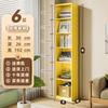 Estante de aço para casa de chão multi-camadas estante de sala de estar espaço canto prateleira de armazenamento estudo infantil prateleira de armazenamento de ferro