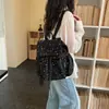 Mochila Estrela Estudante Estilo Coreano para Mulheres 2026 Novo Modelo Estética de Nicho Bolsa Transversal de Alto Valor para o Dia a Dia
