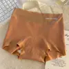 Pantaletas de algodón puro color base para mujer, estilo nuevo, 100% algodón, cintura media-alta, sin costuras, entrepierna 100% algodón, transpirables, bóxers para mujer