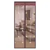Cortina de Puerta Antimosquitos para Exportación, Malla Suave para el Hogar para Cocina y Dormitorio, a Prueba de Moscas, Ventilada, Malla Densa, Cinta Mágica, Cortina de Puerta Magnética sin Taladro