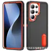 Adecuado para Samsung S26Fe Funda Protectora a Prueba de Tres Elementos S25Ultra Soporte Invisible S24 Cubierta Protectora Anti-Caídas de Grado Militar
